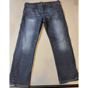 Red Ale by Alesbury Men's Dark Wash Denim Jeans Size 40x30 Straight Leg Relaxed